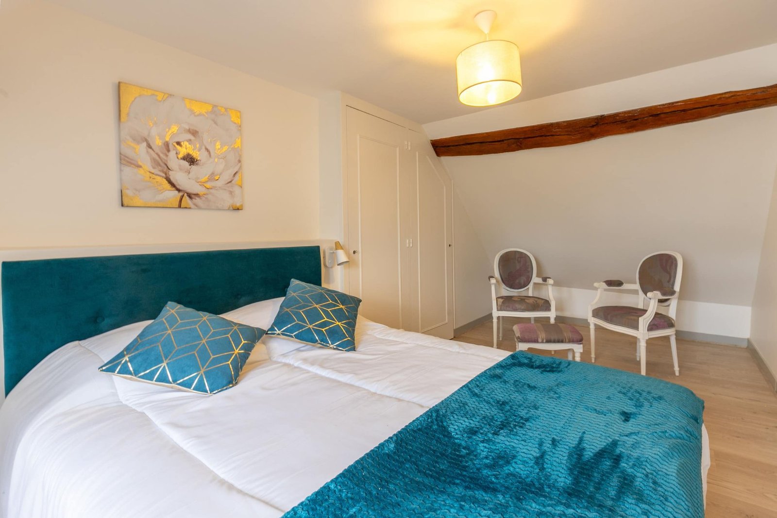 Chambre 2 du gîte Les Mésanges en Sologne